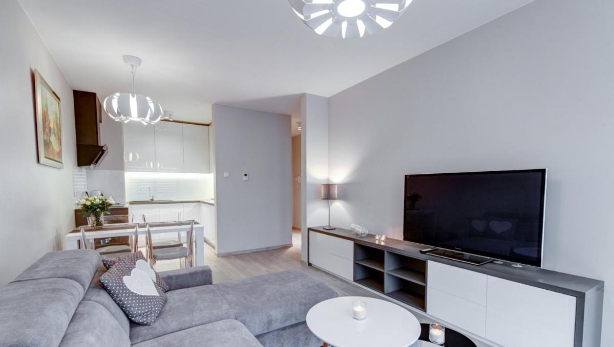 Prestige Aparthotel Centrum Nautica Szczecin Bagian luar foto