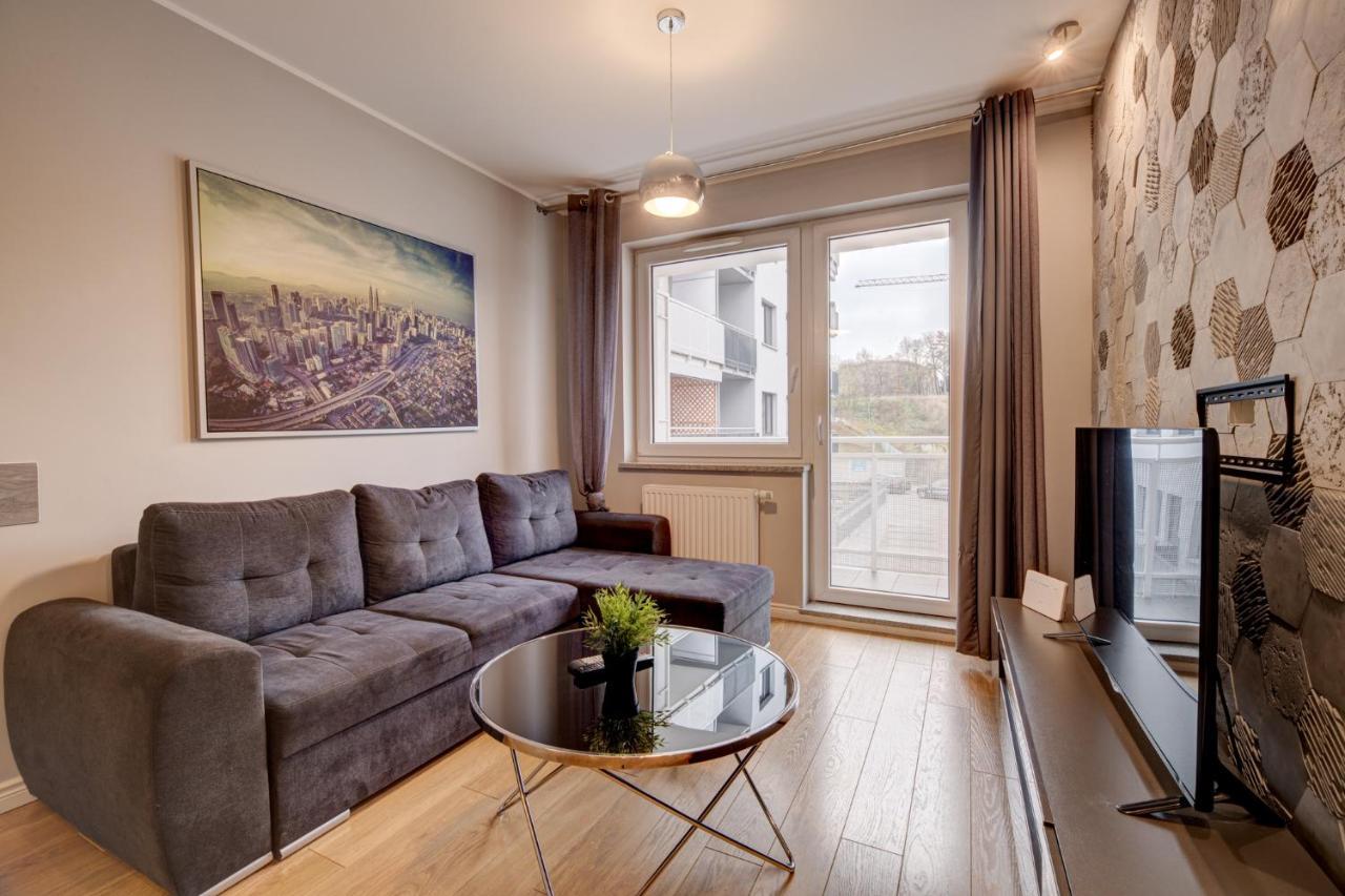 Prestige Aparthotel Centrum Nautica Szczecin Bagian luar foto